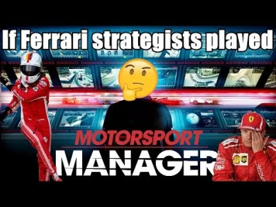 ktoosiu - sezon #f1 w wykonaniu #ferrari przeniesiony na motorsport manager xD
