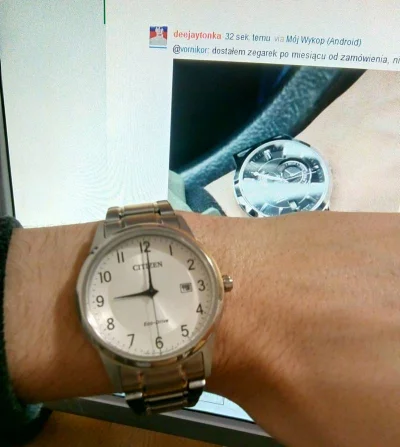 vornikor - @deejaytonka: Tak ( ͡° ͜ʖ ͡°)
Kupione 16 stycznia na creation watches (pr...