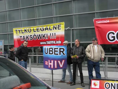 megawatt - @InformacjaNieprawdziwaCCCLVIII: UBER=HIV, tylko legalne taksówki!
