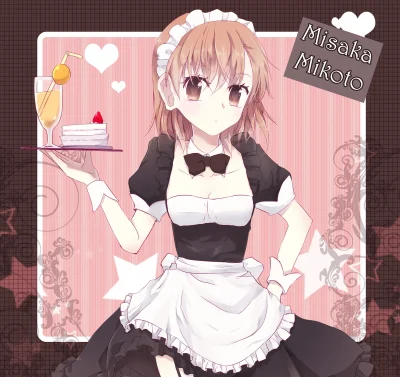 Hajak - #randomanimeshit #raildex #misaka #misakamikoto (｡◕‿‿◕｡) #maid