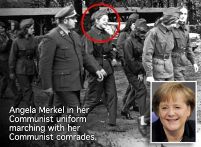 cooldeluxe - Jak już jedziem to jedziem. 
Młoda Merkel z "kolegami"
#4konserwy #cie...