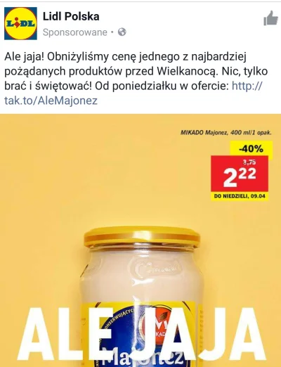 ziobro2 - Lidl się pogrążył . W komentarzach ludzie piszą że w ich majonezie niema na...