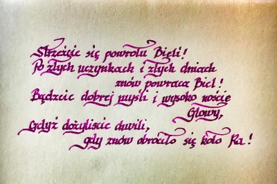 kubaklodz - Słowo na dziś. #kaligrafia #kaligrafujzwykopem #zagadka