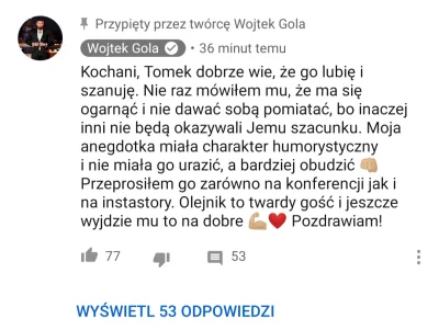 Seebra - @Oskins: ogólnie mniej więcej to powiedział.