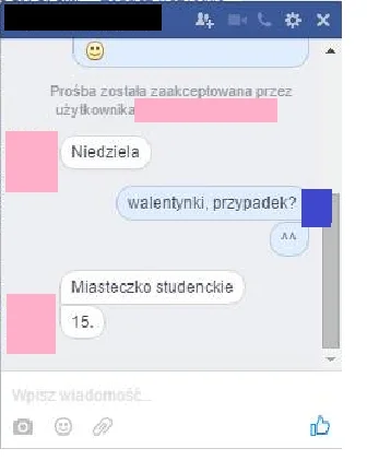 eksstudent - Mirki, kolega miał przekazać jakąś paczkę całkiem fajnej dziewczynie. Za...