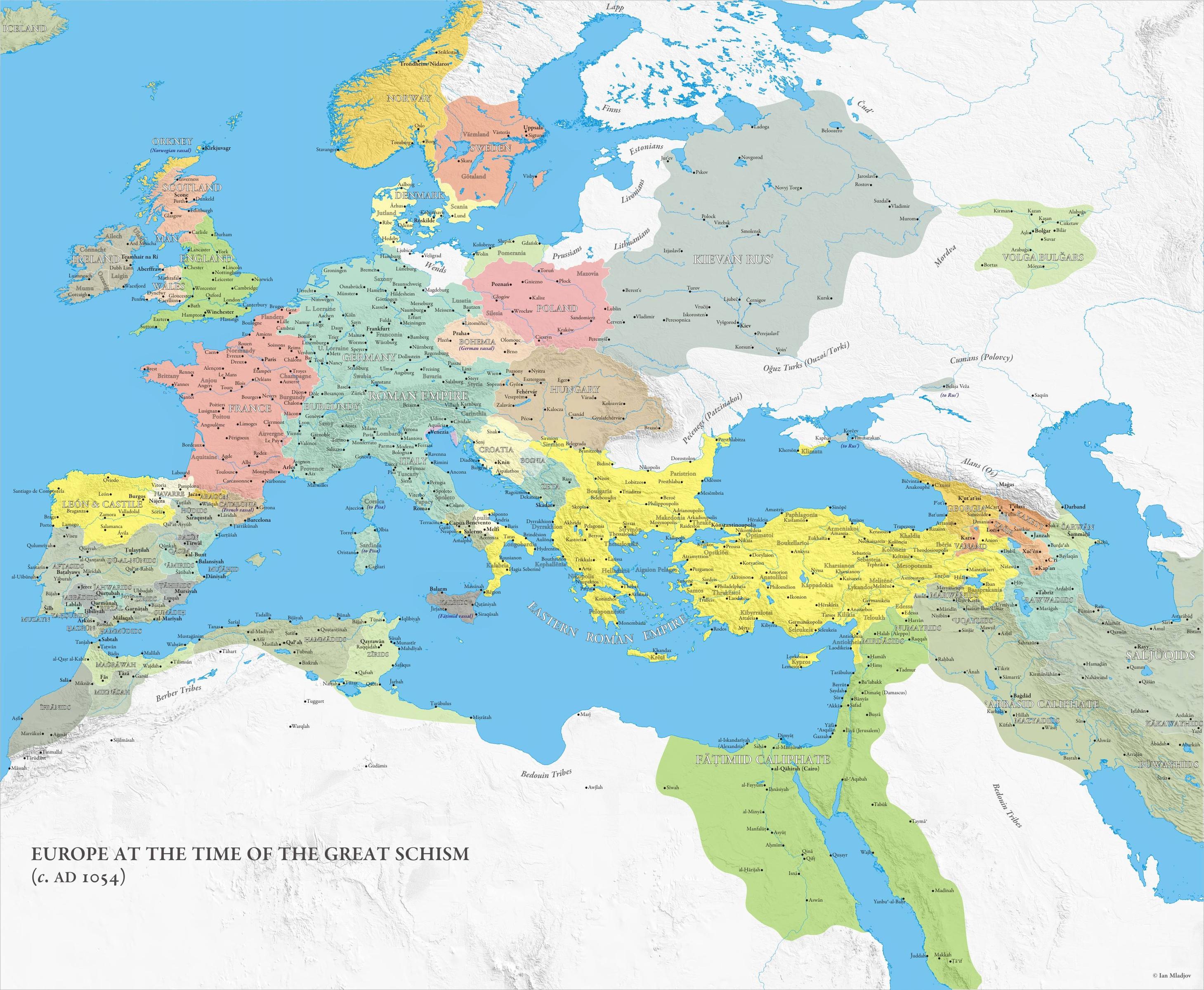 europa afryka mapa Mapa Europy, Północnej Afryki oraz Bliskiego   enforcer   Wykop.pl