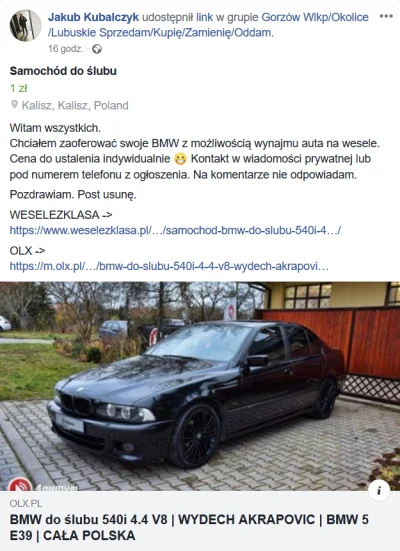 JudzinStouner - Idealne auto na wesele dla Seby i Karyny xDDD
##!$%@? #patologiazews...