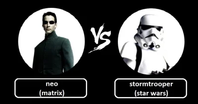 funk - Pierwsza bitka na #herochallenge. Do pojedynku staje Neo oraz Stormtrooper. Kt...
