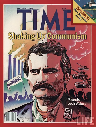marek_antoniusz - Nasz #leszke został wybranym człowiekiem roku #1981 magazynu Time. ...