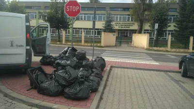 radmal - Zorganizowałem zbiórkę śmieci na wsi. Nie mogłem już znieść syfu dookoła. Sp...