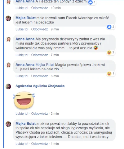 p_szybecki - większego plotkarstwa jak na grupie Luźne Gatki to w życiu nie widziałem...