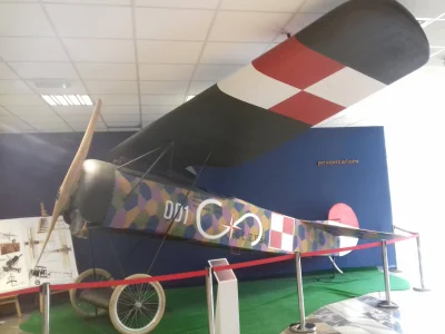 beQuick - @beQuick: Makieta Fokkera D VIII (E V) nr 001 pil. Stefana Steca w Muzeum S...
