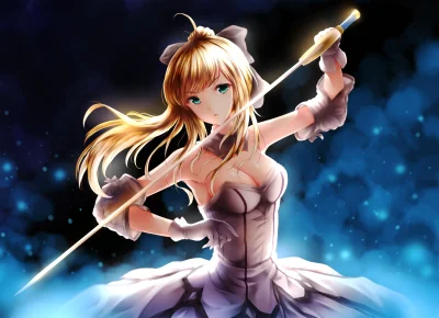 Sentox - #randomanimeshit #fate #saber #saberlily #girlsandsword #wsman # @Evil_Anon