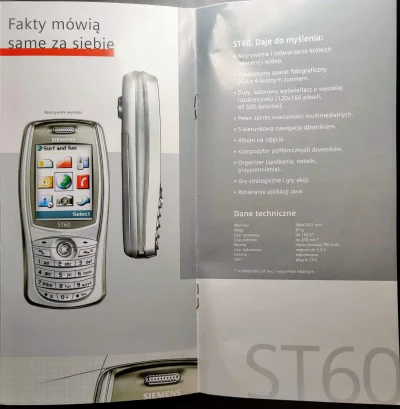 gonera - #codziennienowydumbphone nr 33: Siemens ST60, 2004r.

Mały, lekki i dosyć ...