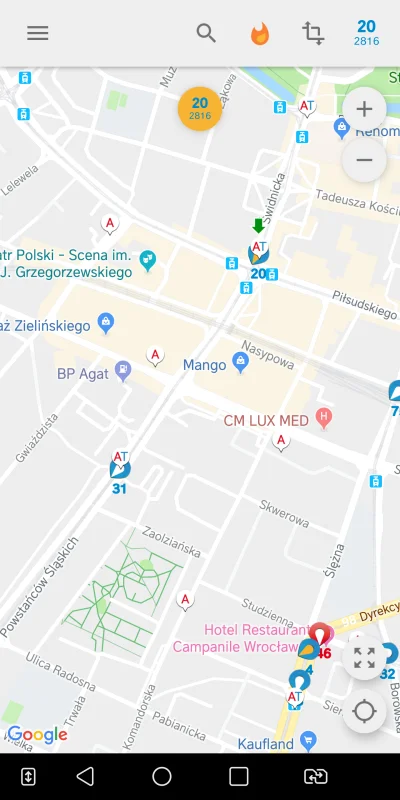 MadIen - dlaczego niektóre pojazdy mają pomarańczowy środek na mapie w iMPK? #wroclaw