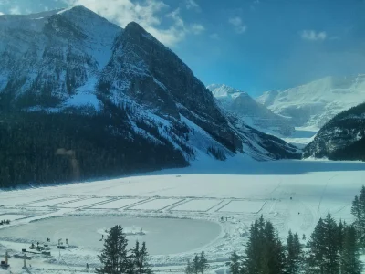 przemoo_ck - Widok z okna w zeszlorocznym miejscu pracy. Lake Louise, AB, Kanada