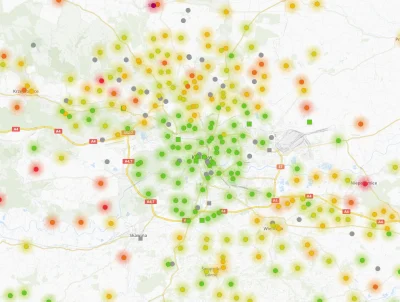 Bonwerkz - #smog #krakow #zanieczyszczeniepowietrza 
Ciekawe czy to przez zakaz pale...