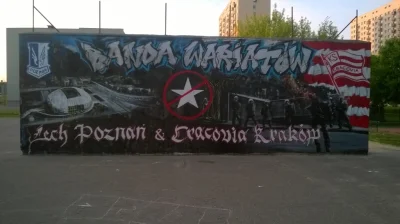 g.....g - Tak to sie robi w poznaniu. #lechpoznan #cracoviakrakow #graffiti