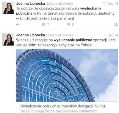 L.....s - Lichocka bedac w opozycji wysmiewała rząd za to co ona i jej koledzy obecni...
