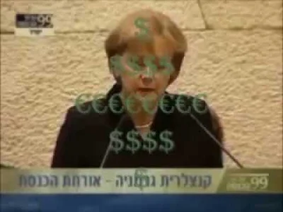 LaPetit - Fragmenty wystąpienia Angeli Merkel w żydowskim Knesecie z okaji 60 lecia i...