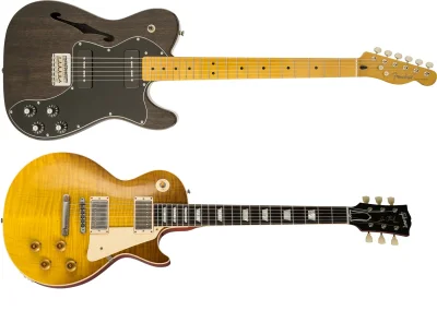 L.....T - Fender Tele Thinline z semi-hollow body czy Gibson Les Paul '59 Standard Re...
