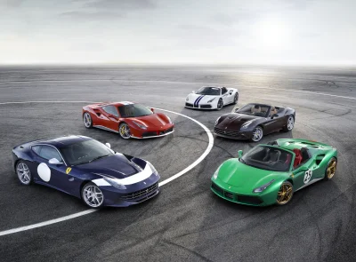 autogenpl - Z okazji 70-lecia Ferrari na świat przyjdzie seria specjalnie pokolorowan...