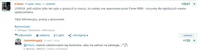 Pepe9248 - Czas gali fame mma to idealny moment dla wywyższenia się przez pseudointel...