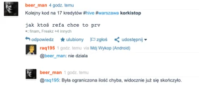 LubieKiedy - Wpis z podobną treścią + tagiem #warszawa ale innego użytkownika sobie s...