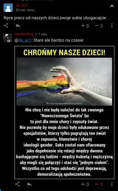 Reepo - Mocna dawka raka na dziś xD
#lgbt #neuropa #bekazkatoli #bekazprawakow #shitw...