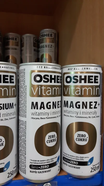 Z.....u - Uwaga uwaga odkryłem nowy napój zero Oshee magnez #mikrokoksy #mikrokoksyde...