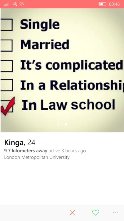 l.....t - Najważniejsza informacja ( ͡° ͜ʖ ͡°)
#tinder #studentprawa #bekazestudento...