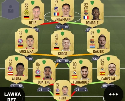 adelek192 - #fifa19 #fut
panowie który skład lepszy na fut champions? ( ͡° ʖ̯ ͡°) W k...