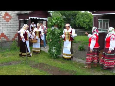 binuska - "Wodzenie Krzewu" (blr. Вождение куста) - jeden z najstarszych słowiańskich...