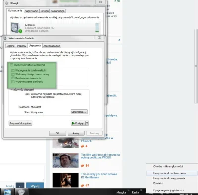 f.....k - @GrabkaMan: Dodatkowo prawym na głośnik w pasku zadań i tam urządzenia do o...