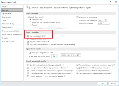 DarkAlchemy - @latajoncy_spodek: opcje Excela