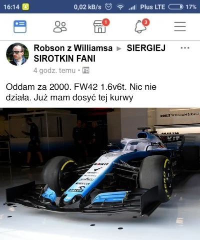 badziebadla - #f1 #kubica #heheszki #humorobrazkowy #pdk