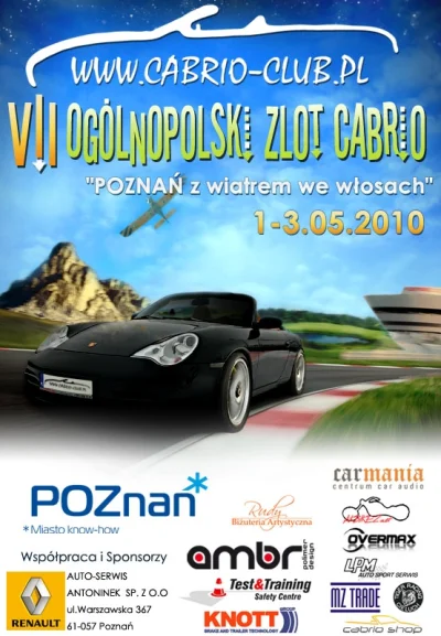 sbd - #cabrio #poznan VII Ogólnopolski Zlot Cabrio ! http://www.poznan.pl/mim/public/...