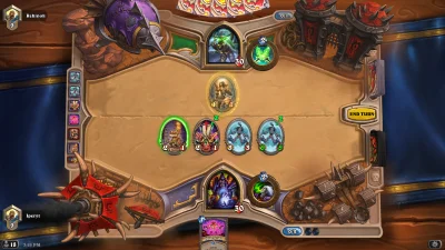 Iperyt - Co najlepsze, to wygrał bo dobrał na czas Gigling Inventor xD
#hearthstone