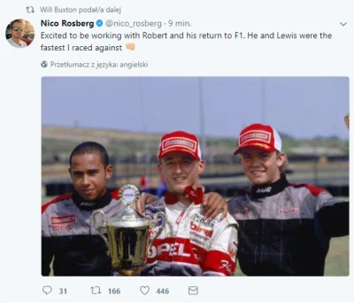 midcoastt - Potwierdzone( ͡° ͜ʖ ͡°)
https://twitter.com/nico_rosberg/status/90860708...