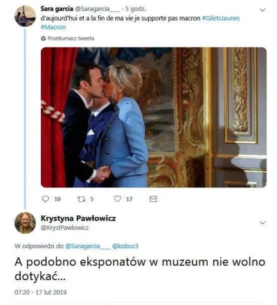pieczarrra - Nie, żeby coś, ale szanowna poseł Pawłowicz jest o rok starsza od Macron...
