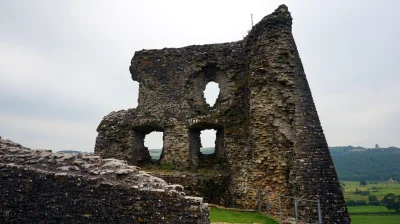Z.....o - Kolejny zamek z wycieczki do Camarthenshire. Dryslwyn (uwielbiam te walijsk...