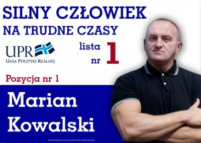 CreativePL - Czy wiecie, że Marian "#!$%@?" Kowalski był członkiem UPR przez... 13 la...