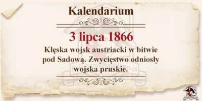 ksiegarnia_napoleon - #sadowa #austrowegry #kalendarium