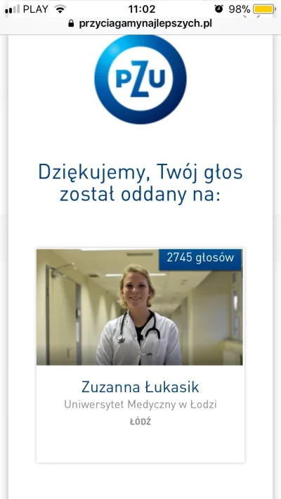 c.....i - @prosile: poszło! Oby się udało