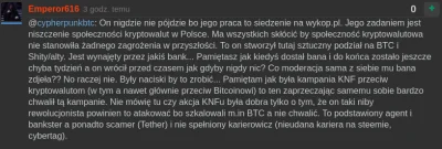 cyberpunkbtc - Złoto! Jestem nasłany przez banki żeby zniszczyć krypto!
#bitcoin #kr...