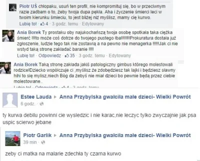 kocham_jeze - Na fb założono stronę Anna Przybylska gwałciła małe dzieci - Wielki pow...