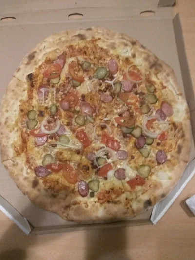 ereswude - Gdybym wiedział, że w tej pizzy z #biesiadowo te 10cm w największej pizzy ...