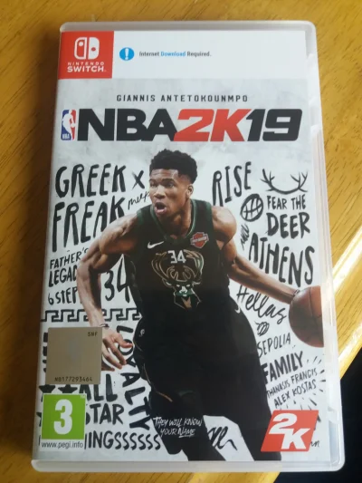 escoban - #nintendoswitch #nba

Wlasnie kupilem nba2k19 w gamestopie w #irlandia za 3...