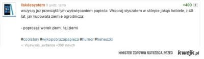 bartdziur - @fakdesystem może #slowpoke z mojej strony, ale wylądowałeś na #kwejk i t...