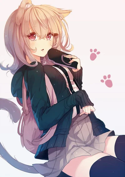 kedzior1916 - #randomanimeshit #danganronpa #chiakinanami #nekomimi #kemonomimi